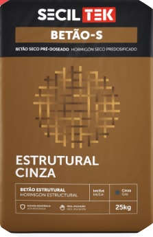 Secil Betão-S Estrutural Cinza - saco 30 kg