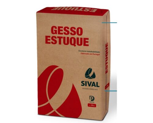 GESSO DE ESTUQUE SIVAL - 30 KG