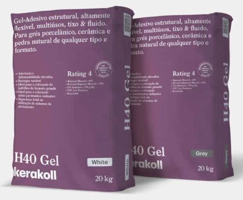 H40 Gel Cinza - 20 kg